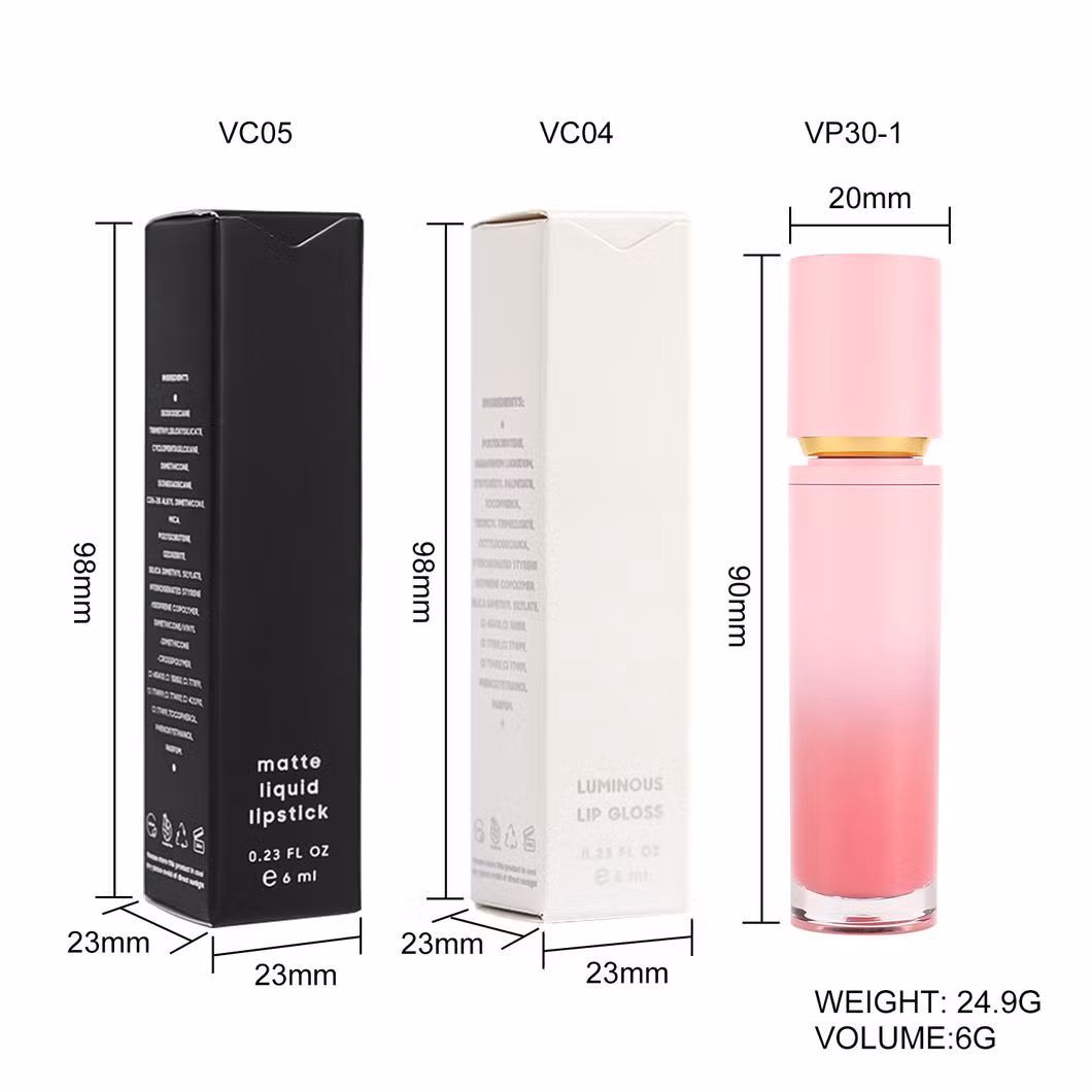 Hot Selling Cosmetics Lip Makeup Matte Private Label Cosmetics with GMPC