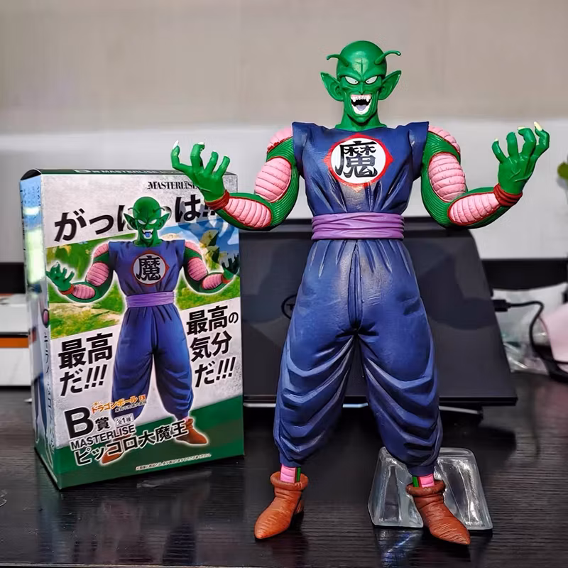 Dragon Ball Z Piccolo Big Devil Big Solid Hand Standing Piccolo Model Box Anime Figure Cartoon-Character