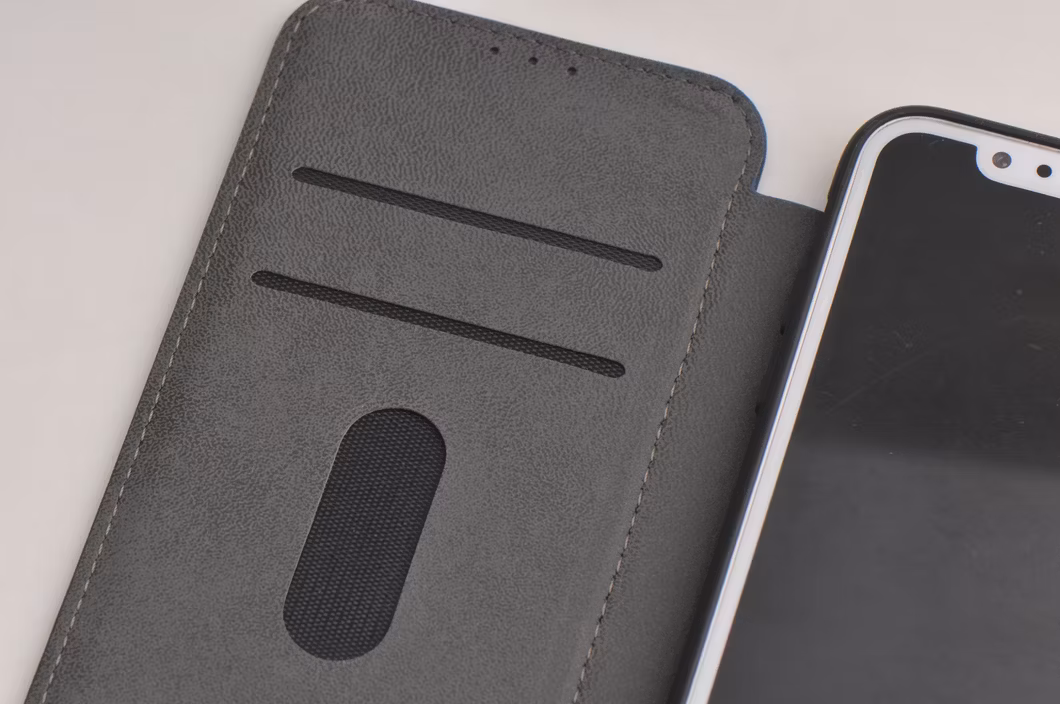 Custom PU TPU Leather Wallet Stand Phone Case for iPhone 13 14 Mobile Flip Cover Mobile Phone Accessories Cover Book Case with Magnetic Closure Card Slots