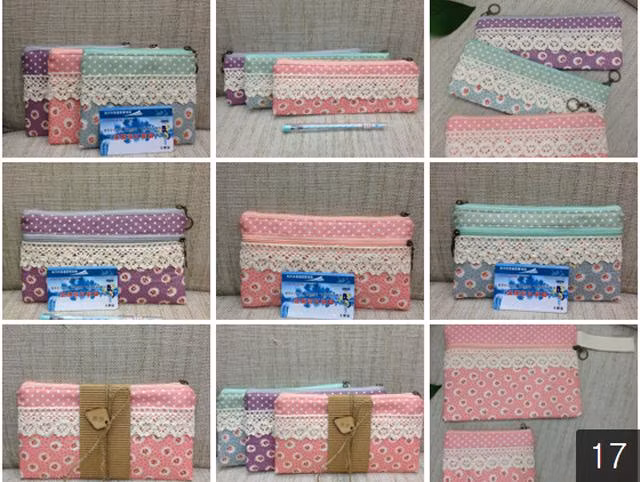 Puppy Stuffed Pencil Box Multi-Function Storage Zipper Bags for School Students