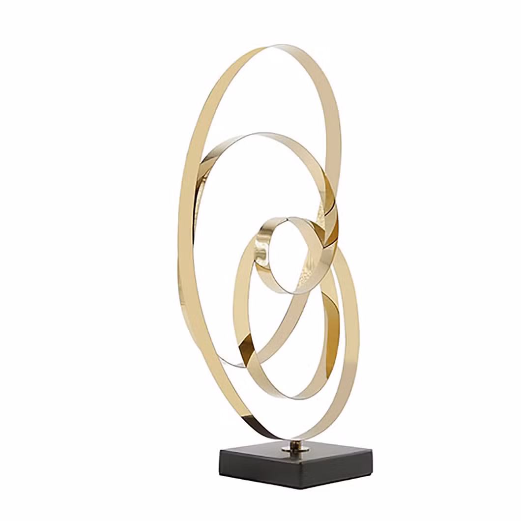 Modern Luxury Marble Base Creative Crafts Accessories Nordic Sculpture Decor Products Hotel Model Room Home Decoration Items
