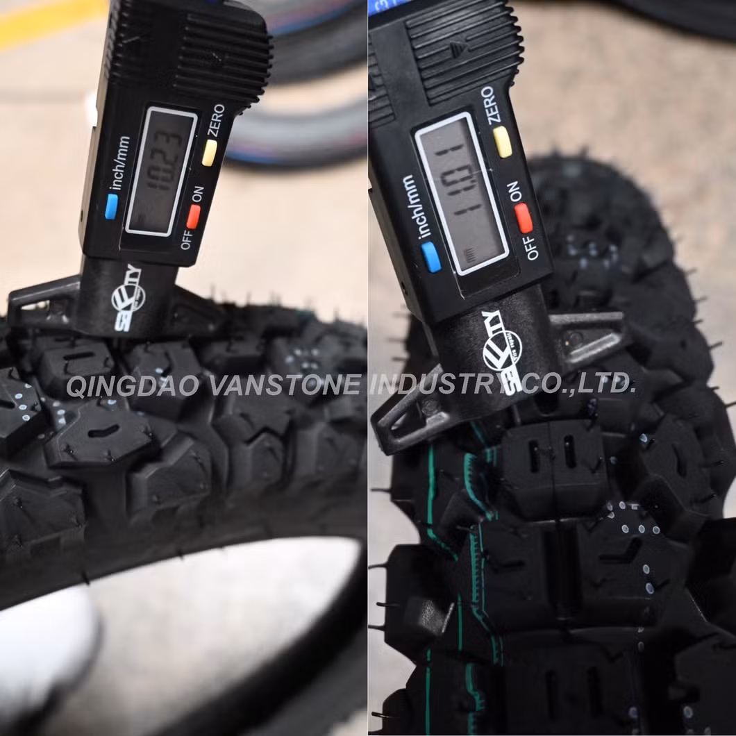 Heavy-Duty Dirt Bike Motorcycle Tyre Puncture Resistant Tire 3.00-18 off-Road