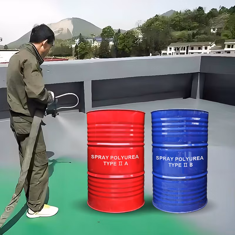 Pure Hot Spray Polyurea for Waterproofing