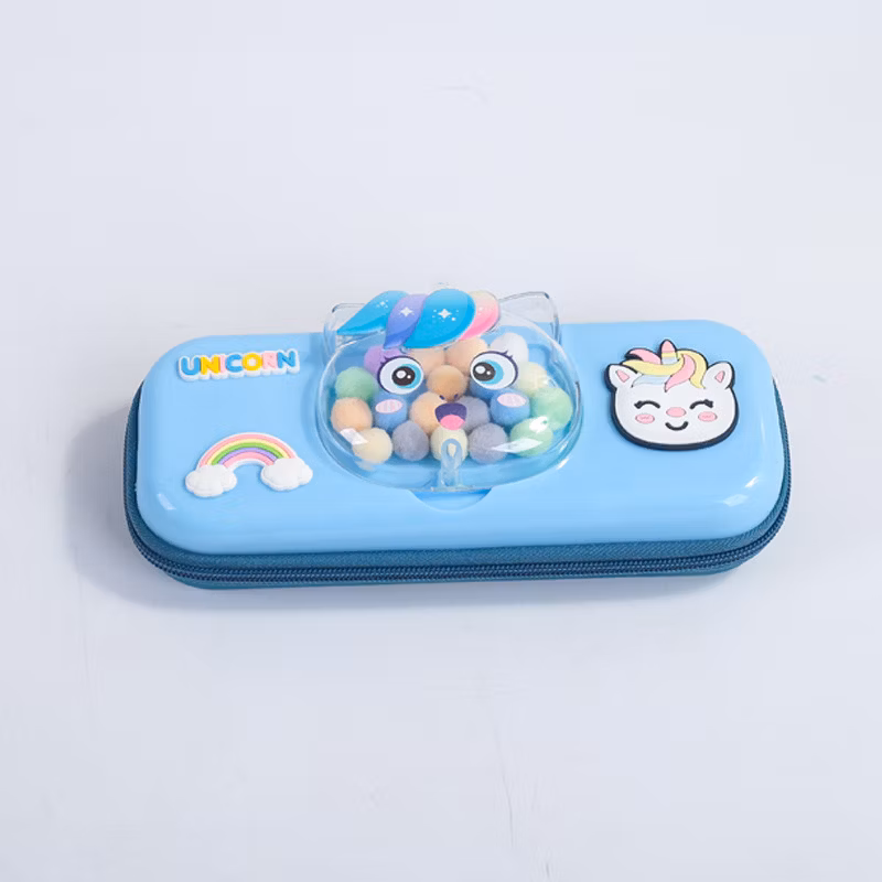3D Unicore Pattern Student Stationery Pencil Case