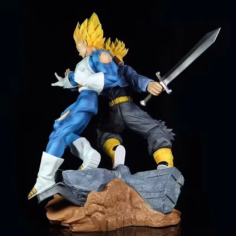 Dragon Ball Z Space Resonates with Vegeta Torankusu and Son Waves Anime Figure Cartoon-Character
