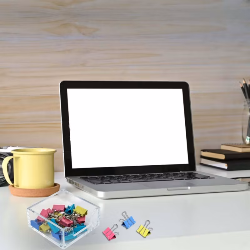 Stylish Acrylic Memo Pad Holder for Office and Home Use