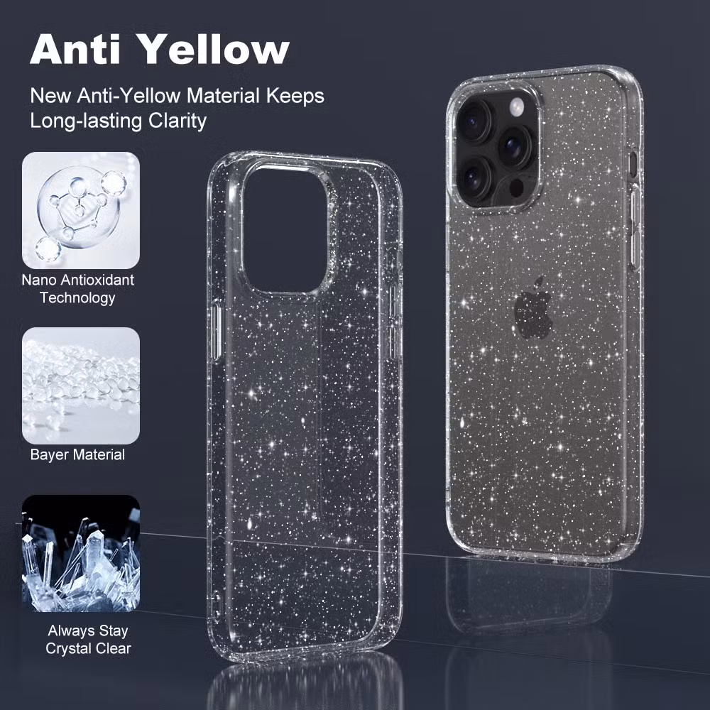 Transparent TPU Lens Protection Phone Case for iPhone 16 15PRO Max 14
