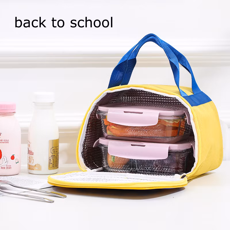 Online Fashionable School Supplies Cartoon Cute Polyester Packaging Bag New Stylish Student Small Hand Bags for Girls and Boys
