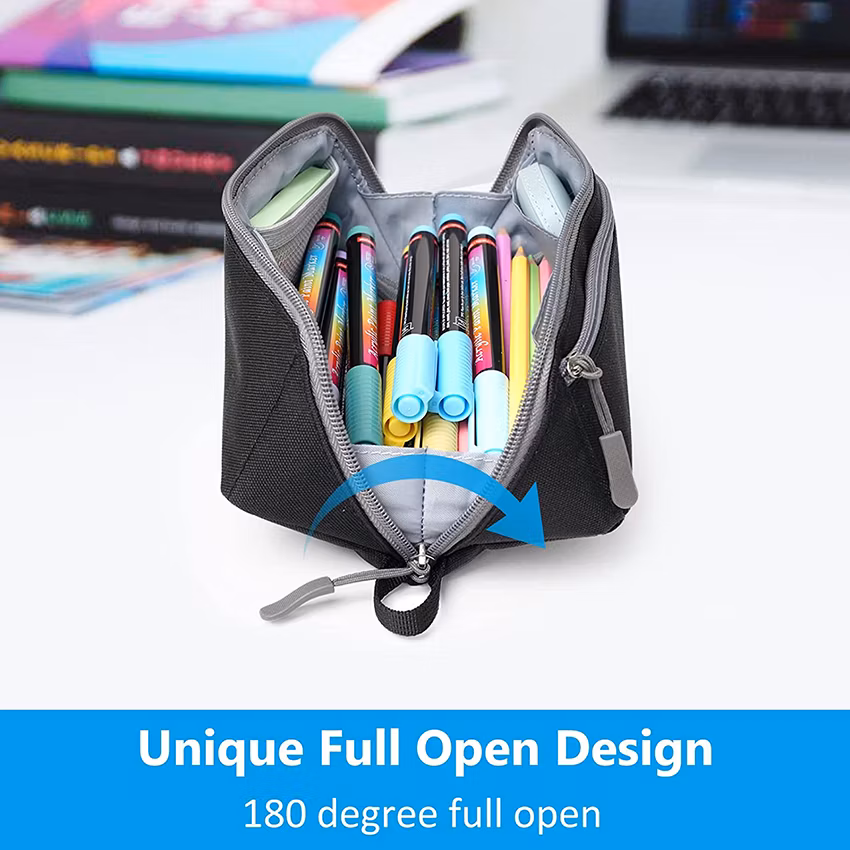 Large Capacity Holder Pen Bag Pouch Graduation Gifts for College Student Preppy Teen Boys Girls Teachers Adults Pen Bag