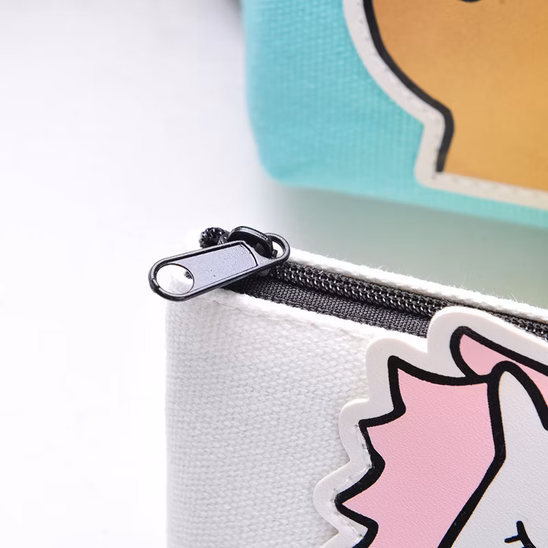 Hot Selling Zipper Kawaii Animal Pencil Bag Pencil Case for Office