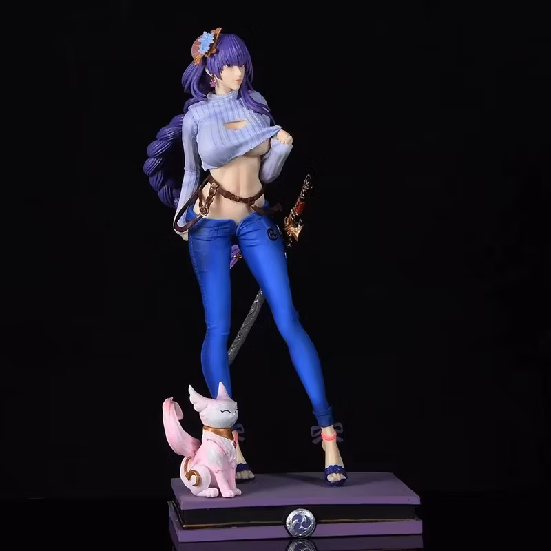 Animation Wholesale Gk Fa Beelzebul Milk Incense Thunder Milk Incense a Knife Game Peripheral Box Anime Figure Cartoon-Character