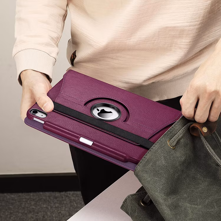 Shockproof with Pencil Holder 360 Degree Rotating Stand Case for iPad Air 5th Generation 2022/4th Generation 2020 10.9 Inch