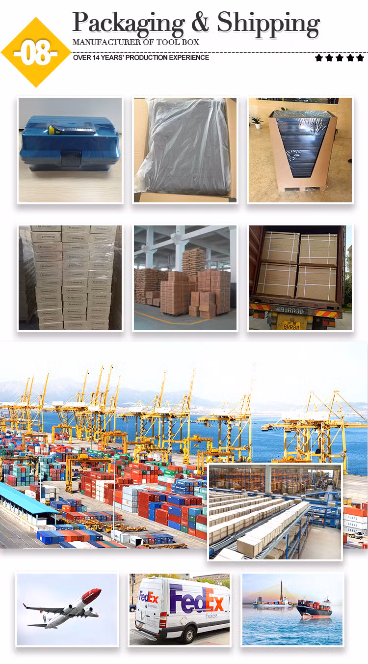 Handle Engineering Tool Packing Case PP Plastic