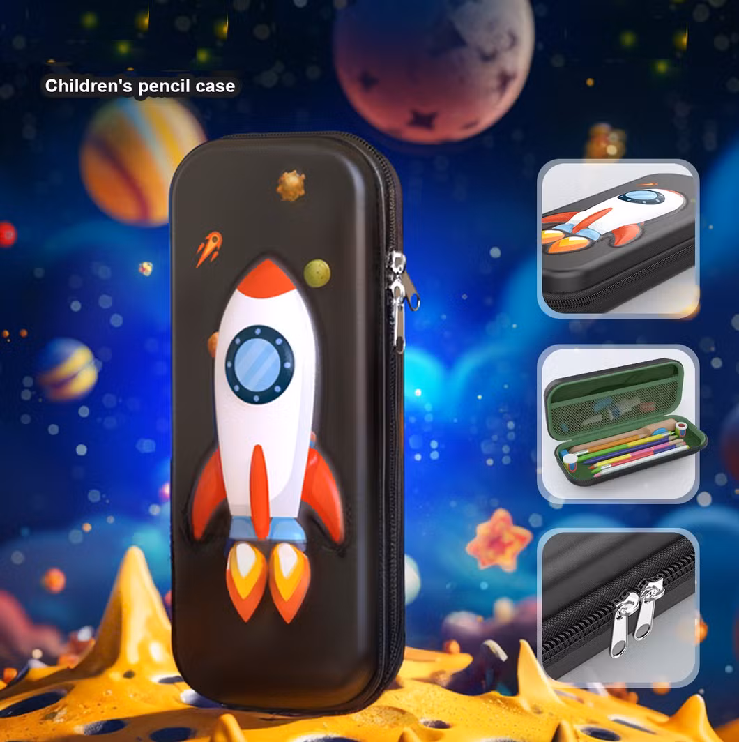 EVA 3D Cute Pencil Case Stationery Box Gift for Children and Student Pen Bag Pen Case
