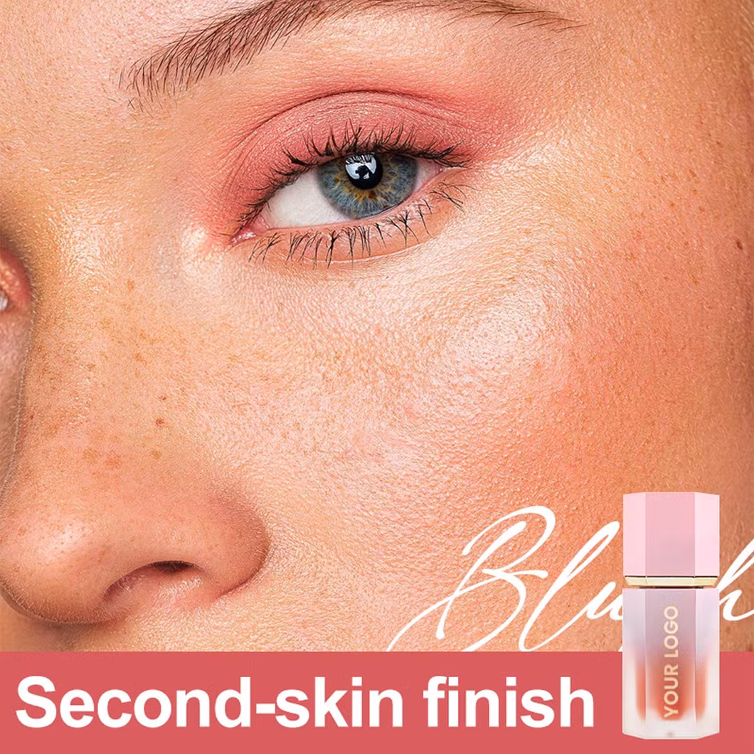 Hot Selling Cosmetics Cream Velvet Liquid Blusher for Liquid Blush