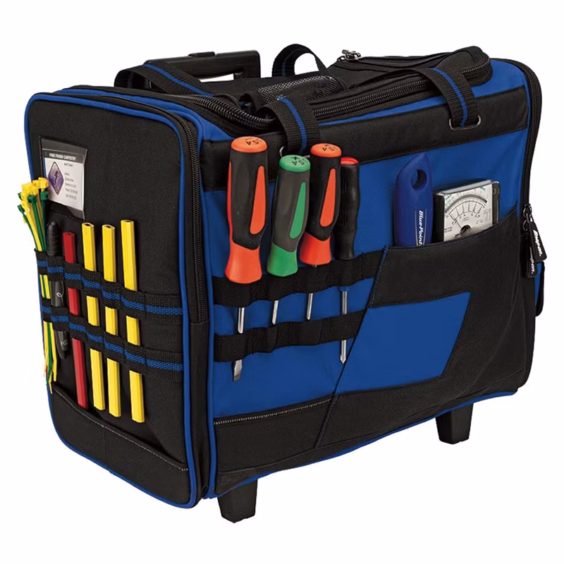 Heavy Duty Electrician Rolling Bags Trolley Tool Bag with Wheels