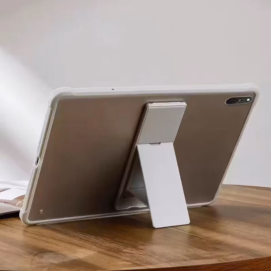 Amazon Hot Selling Transparent Acrylic Back Shell with Tablet Stand Tablet Case for iPad PRO 13 Inch 2024 M4 7th Generation