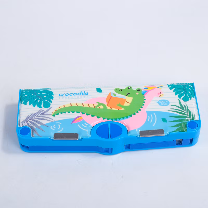 Cute Animal Pattern Creative Student Stationery Coloum Pencil Case