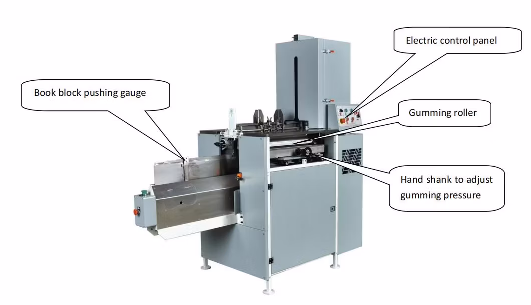 Hardcover Case Making in Machine Book Cover Binder Hot Glue Casing in Machine for Book