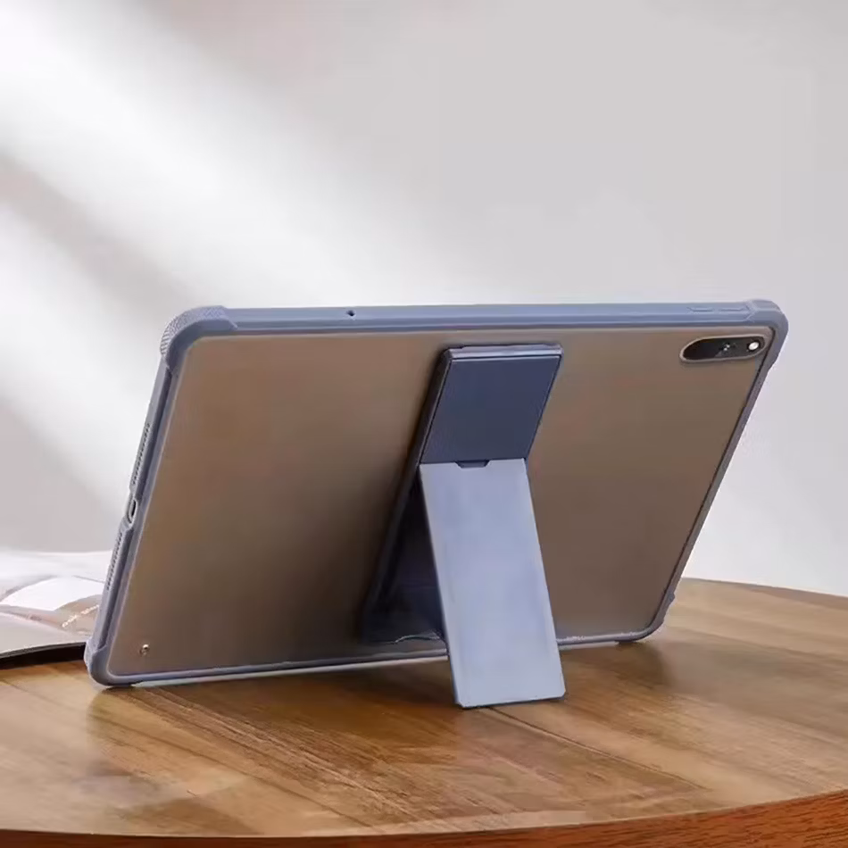 Amazon Hot Selling Transparent Acrylic Back Shell with Tablet Stand Tablet Case for iPad PRO 13 Inch 2024 M4 7th Generation