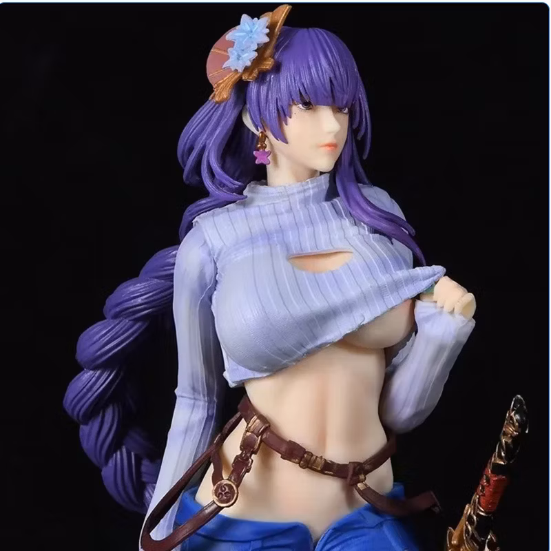 Animation Wholesale Gk Fa Beelzebul Milk Incense Thunder Milk Incense a Knife Game Peripheral Box Anime Figure Cartoon-Character