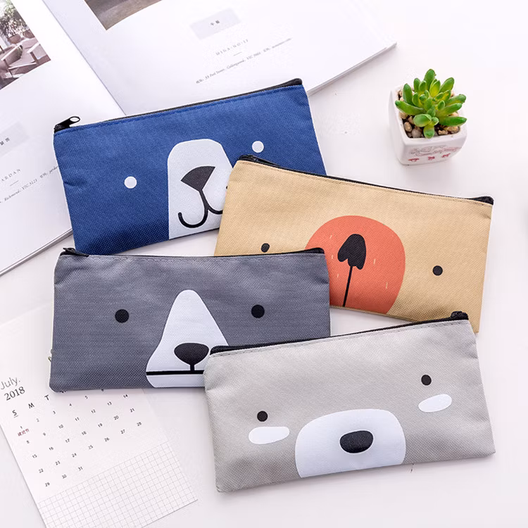 Manufacturers Wholesale Kids Stationery Pen Bag Student Supplies Pencil Case
