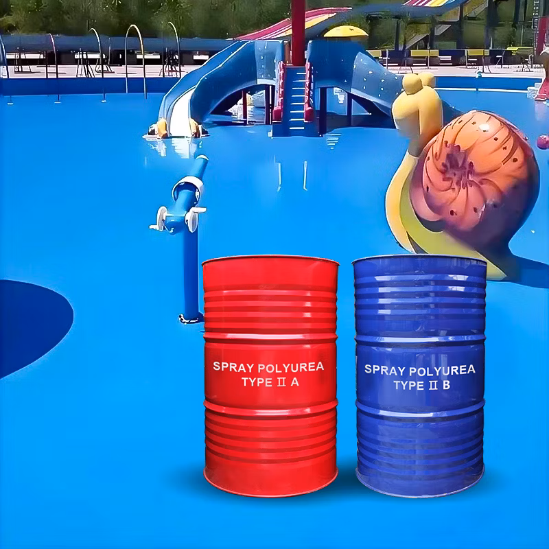 Pure Hot Spray Polyurea for Waterproofing
