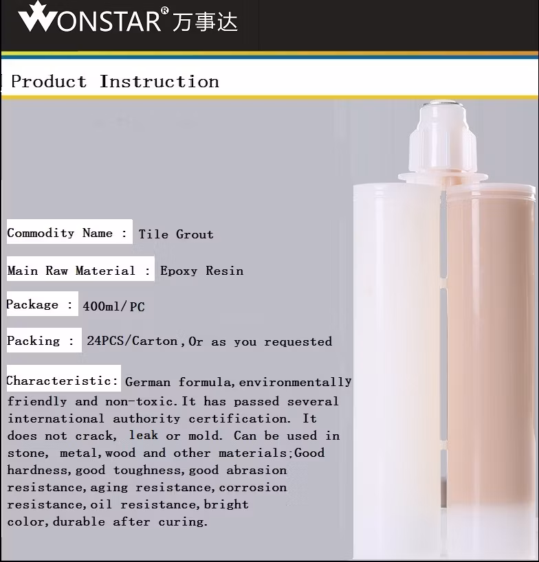 Wholesale Price High-Quality Dirt and Mildew Resistant Epoxy Ceramic Tile Sealer