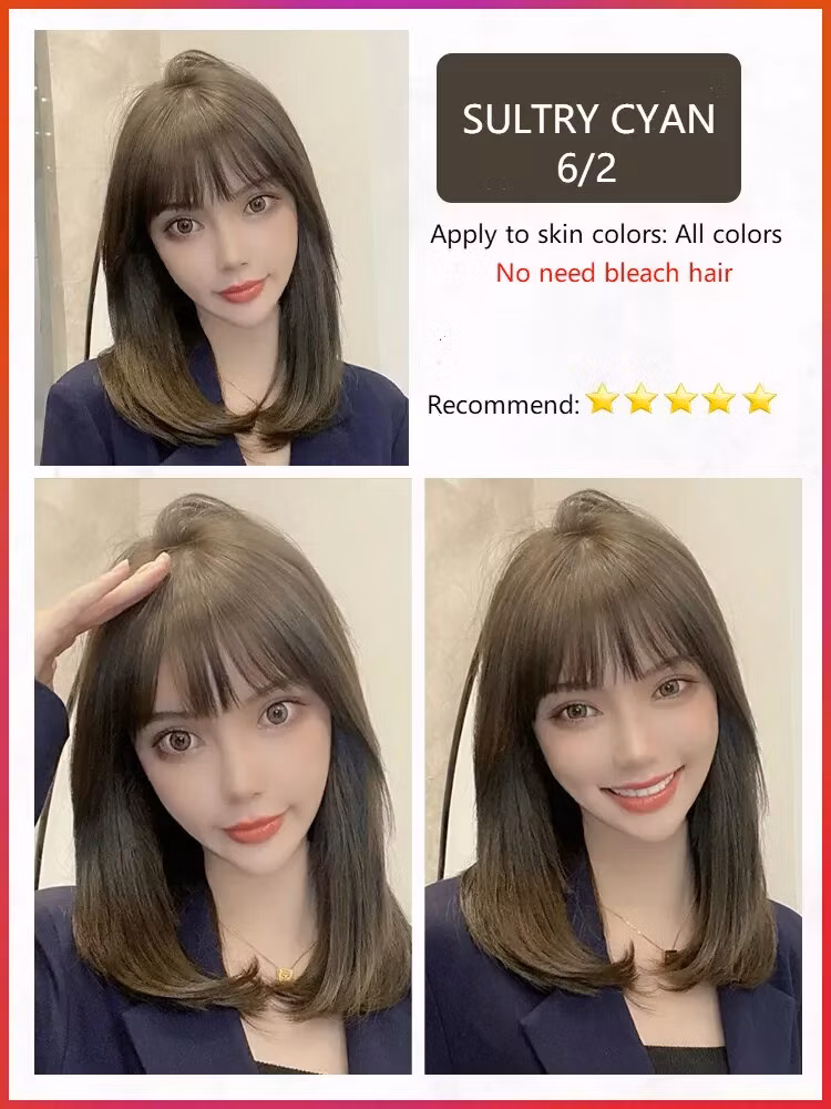 Low MOQ Best Price Shiny Quick Coloring Hair Color Cream Hair Dye