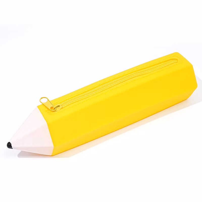 New Silicone Pencil Case for Elementary and Middle School Students Convenient Stationery Box