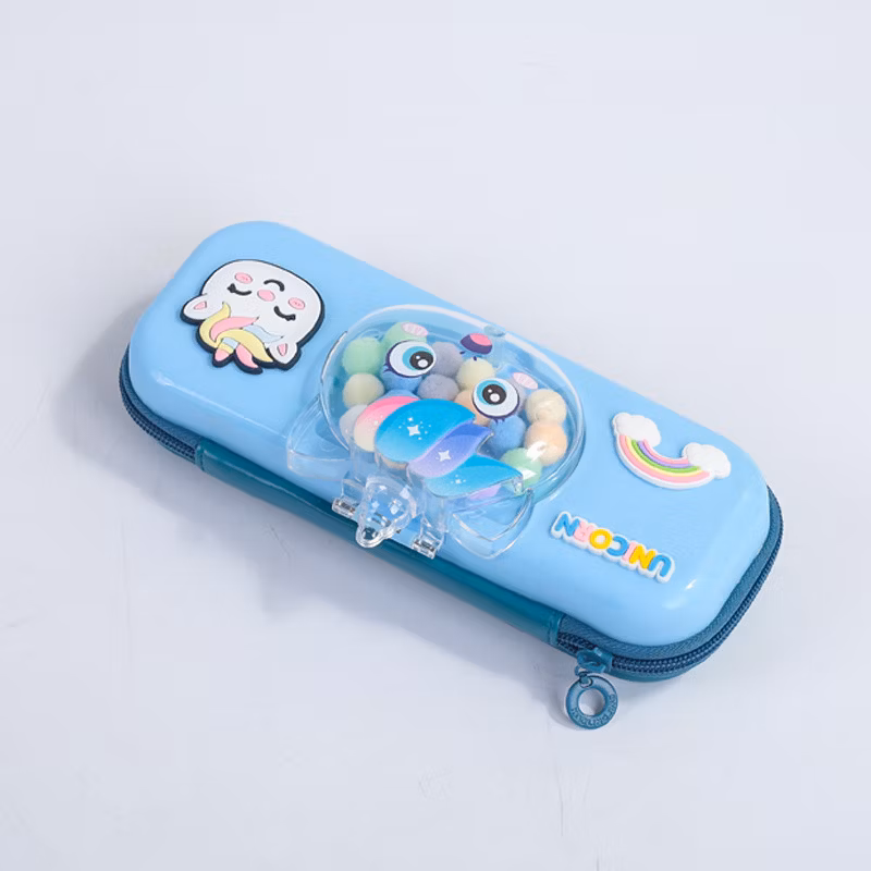 3D Unicore Pattern Student Stationery Pencil Case