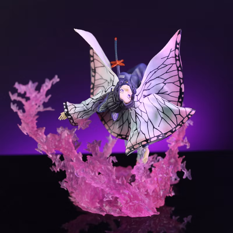 Butterfly Endure Kochou Shinobu Animation Beautiful Girl Peripheral Model Decoration Cartoon-Character