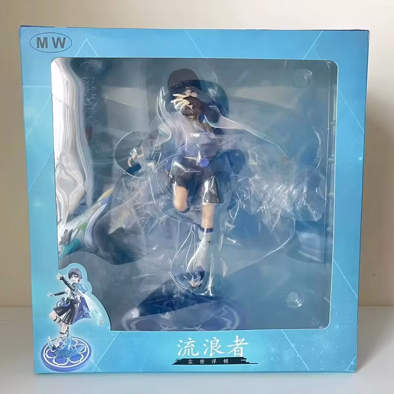 Genshin Impact Scaramouche Battle Scene Game Peripheral Model Box Anime Figure Cartoon-Character