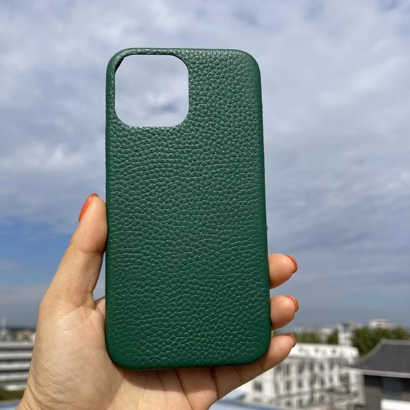 High Quality Multicolor Genuine Leather Phone Case for I Phone 13 Leather Case