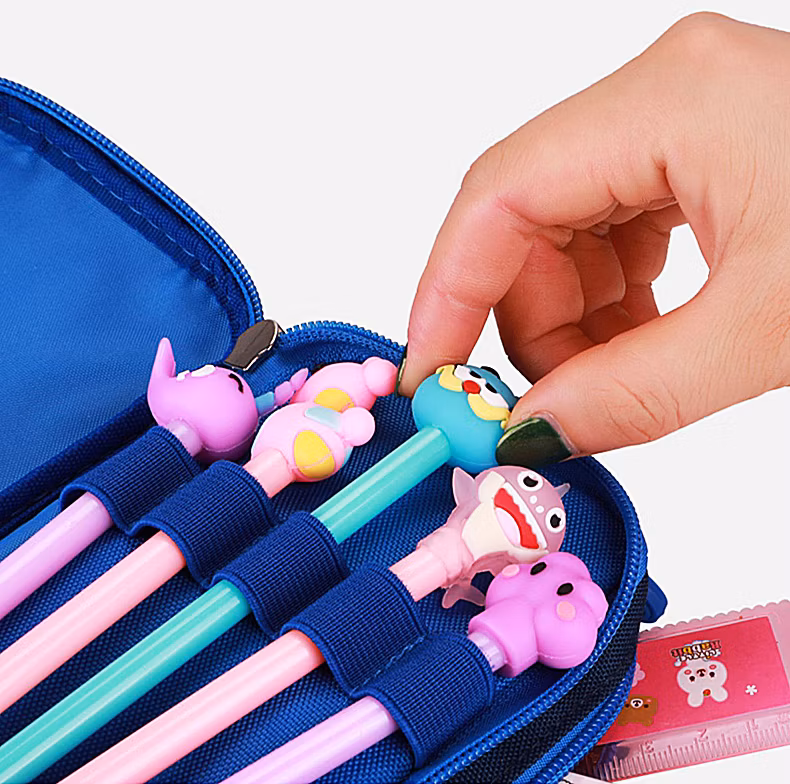 Big Capacity Fashion Office Primary School Students Children Child Promotion Gift Kids Pencil Pen Box Pouch Bag Case (CY5900)