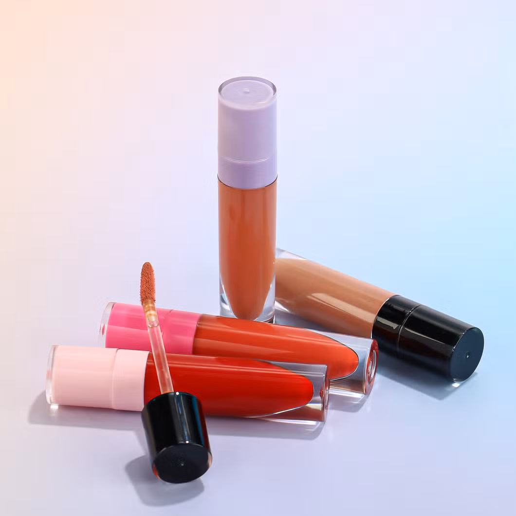 Matte Lip Gloss Cosmetics Private Label with Matte Finish Free Samples Bulk