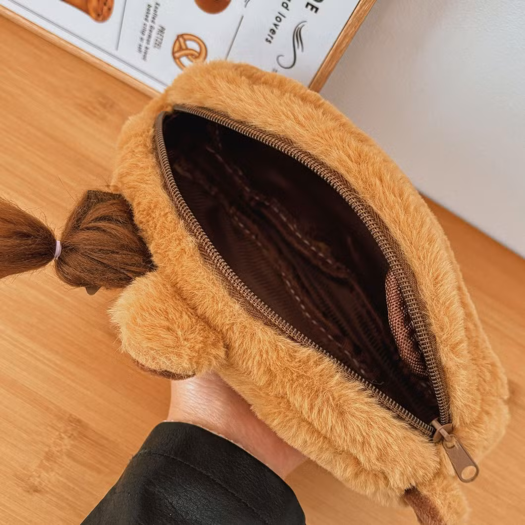 Large Capacity Pencil Bag Capybara Cartoon Multi-Function Pen Bag