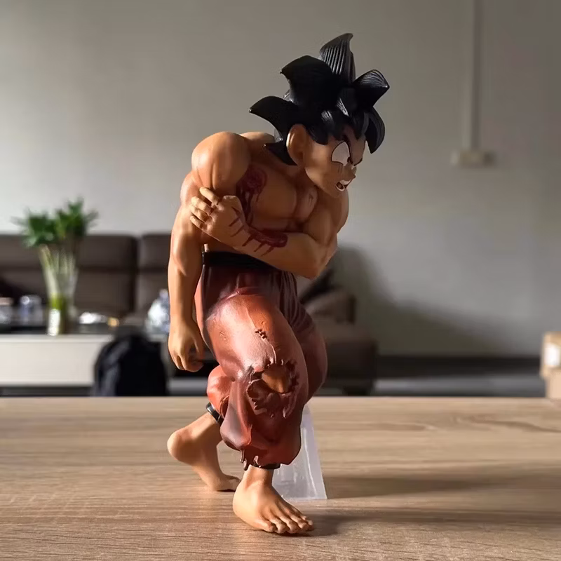 Drgon Ball Z Super Saiyan Injured Son Goku War Injured Son Goku Boxed Model Wholesale Anime Figure Cartoon-Character