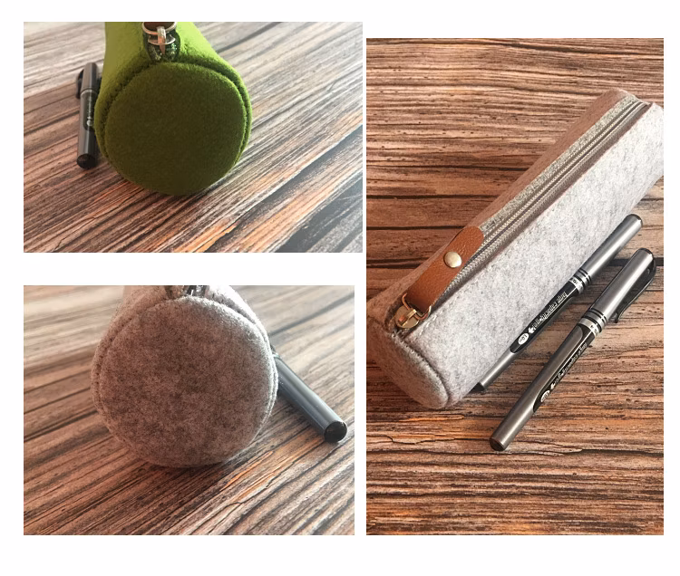 Wholesale Office Student Kids Pen Bag Stationery Commodity Cylindrical School Pencil Case