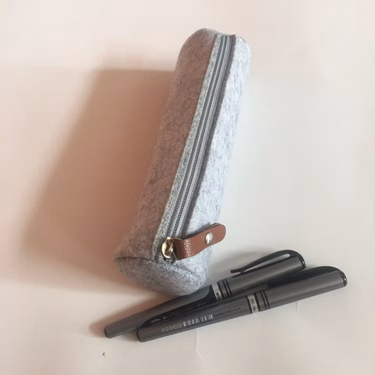 Wholesale Office Student Kids Pen Bag Stationery Commodity Cylindrical School Pencil Case