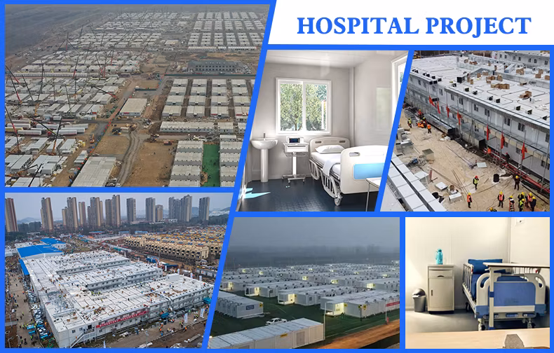 High Quality Construction Site Mobile Prefabricated Portable Container Office