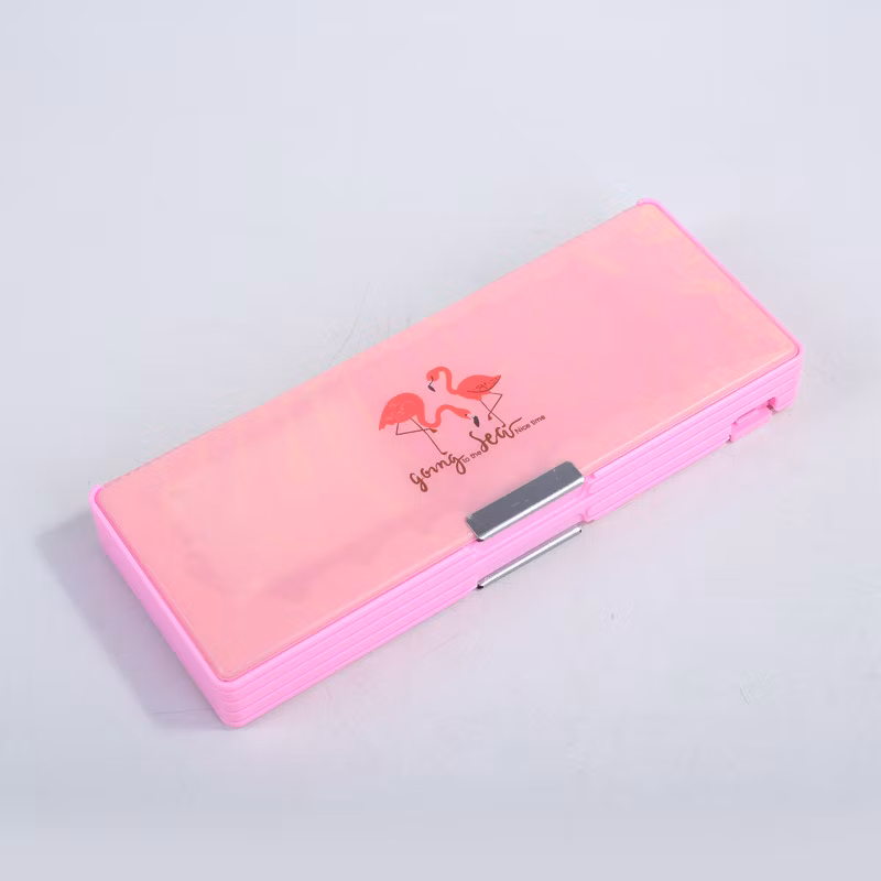 Flamingo Cute Pattern Multifunctional Kids Creative Student Pencil Case