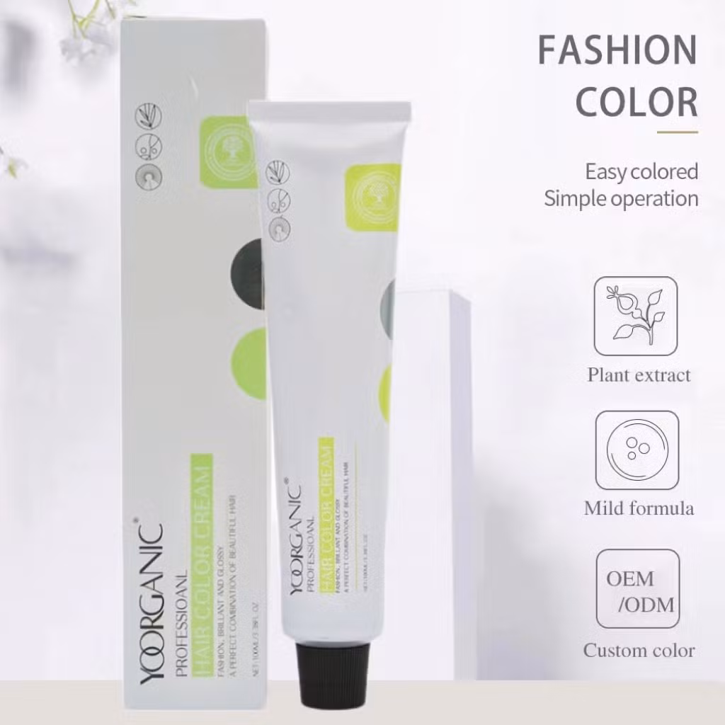 Low MOQ Best Price Shiny Quick Coloring Hair Color Cream Hair Dye