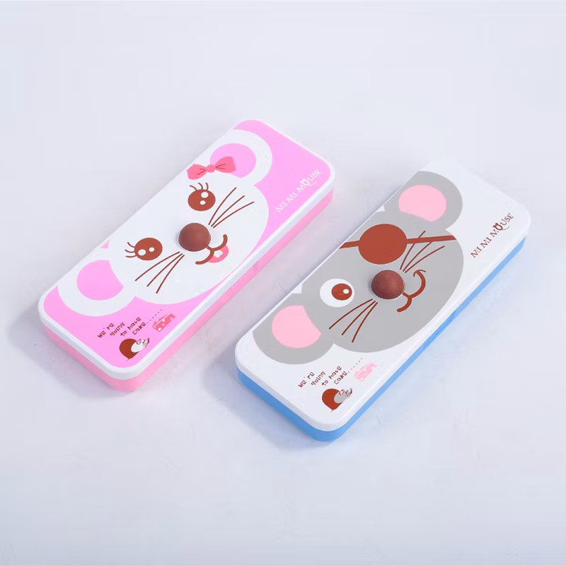 Multifunctional Mouse Pattern Cute Creative Student Stationery Pencil Case