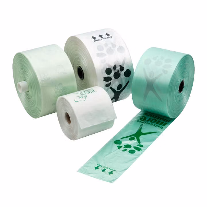 Storage Bags Suppliers Custom Size Supermarke HDPE Food Bag Plastic Shopping Food Pouch T-Shirt Perforated Packaging Bag Food Packing Bag