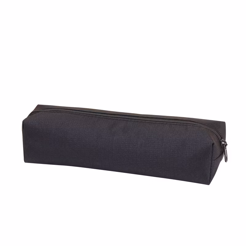 Custom Logo Oxford Cloth Solid Color Cute Pen Pencil Pouch Bag Case