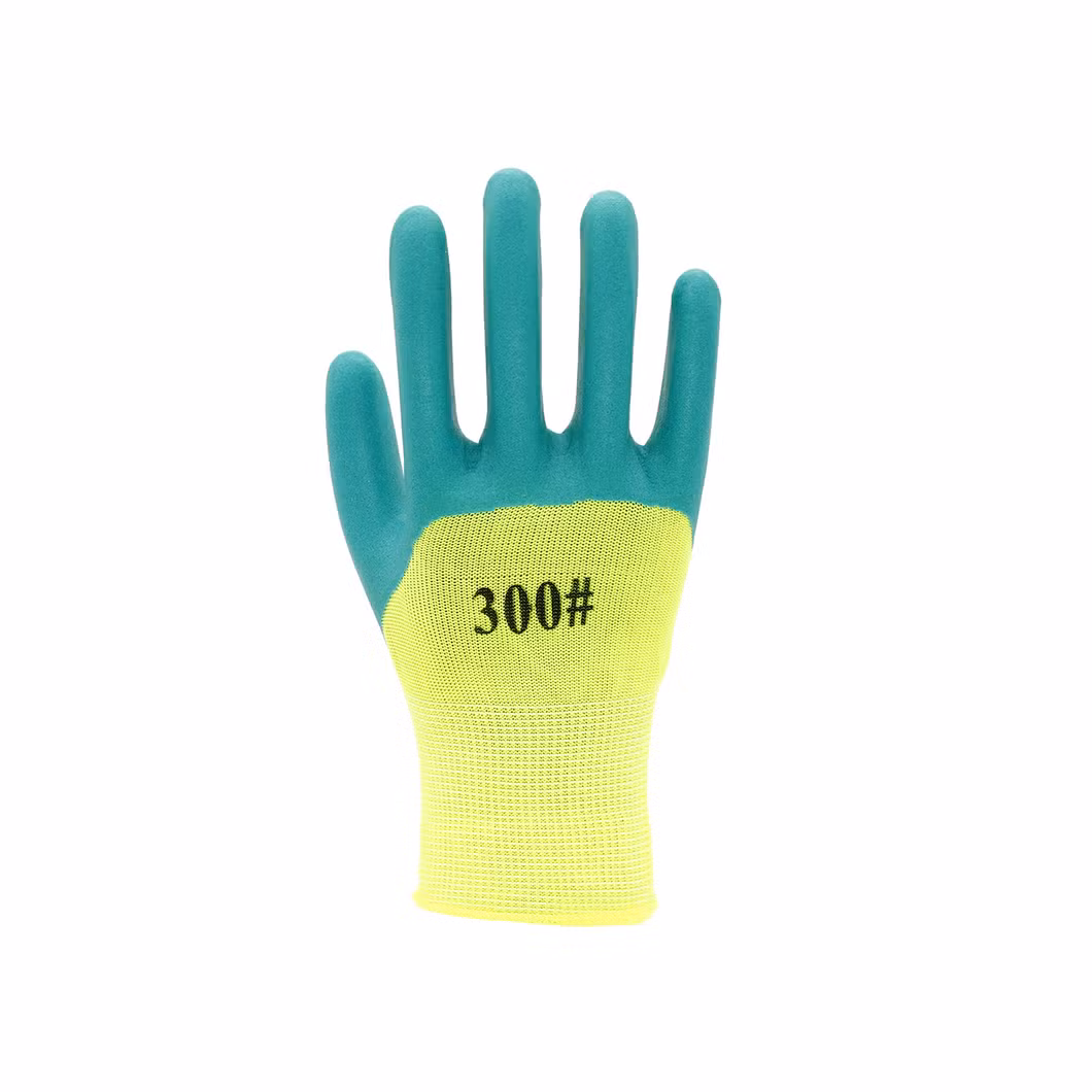 Latex Foam Coated Gloves Wear Resistant Breathable and Dirt Resistant Safety Work Gloves