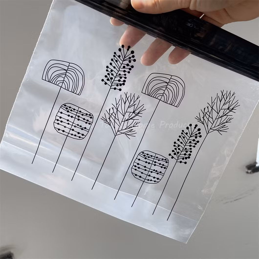 New Arrival PE Food Grade Double Color Zipper Ziplock Plastic Packaging Freezer Storage Grip Sandwich Bags for Fruit Snack Vegetable Candy Meat Storage