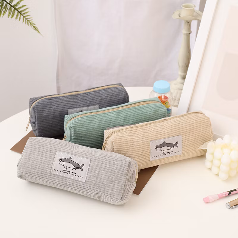 Hot Sell Zipper Fashion Triangle Pencil Bag Pencil Case for School & Office