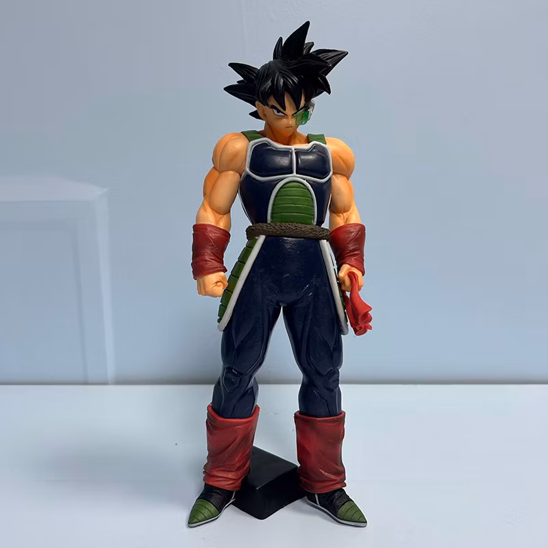 Dragon Ball Z Comic Book Color Burdock Black Hair Son Goku Standing Posture Boxed Statue Model Anime Figure Cartoon-Character